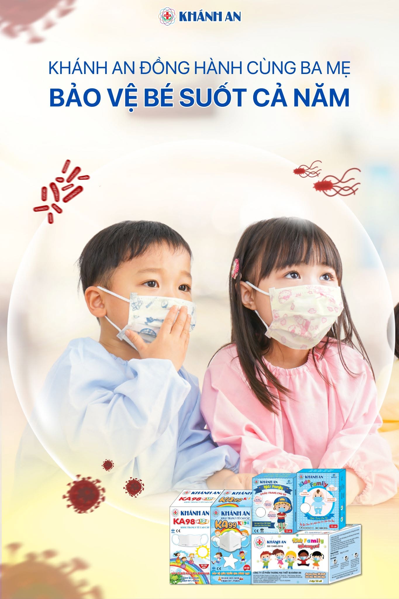 Khẩu trang y tế trẻ em