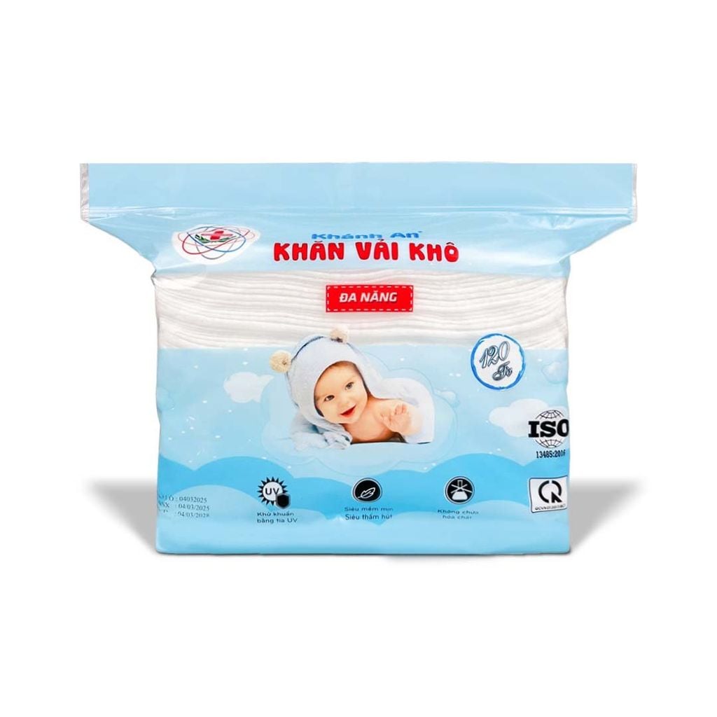 Khăn khô đa năng Khánh An (Xanh)