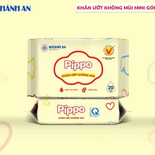 Khăn ướt không mùi mini Pippo
