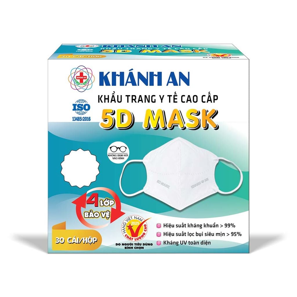 Khẩu Trang 5D Mask Khánh An