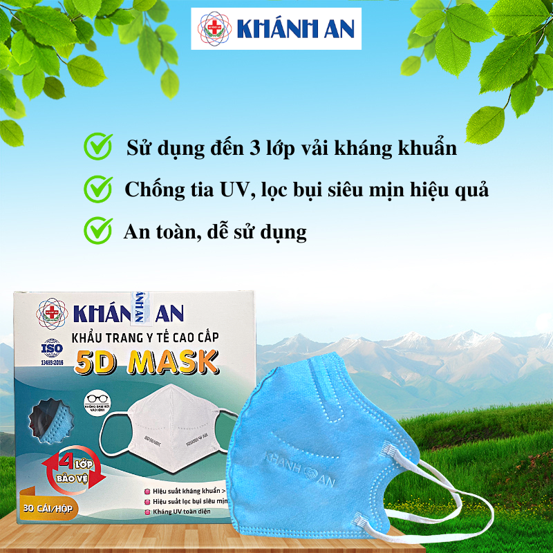 Khẩu Trang 5D Mask Khánh An