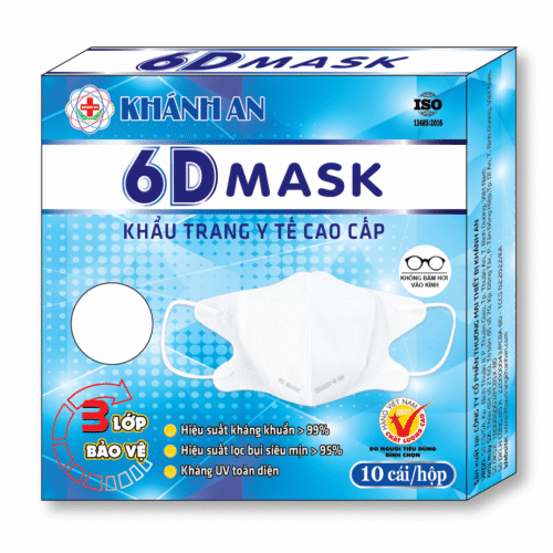 Khẩu trang 6D MASK Khánh An