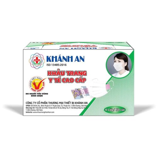 Khẩu Trang Y Tế 4 lớp Cao Cấp Khánh An