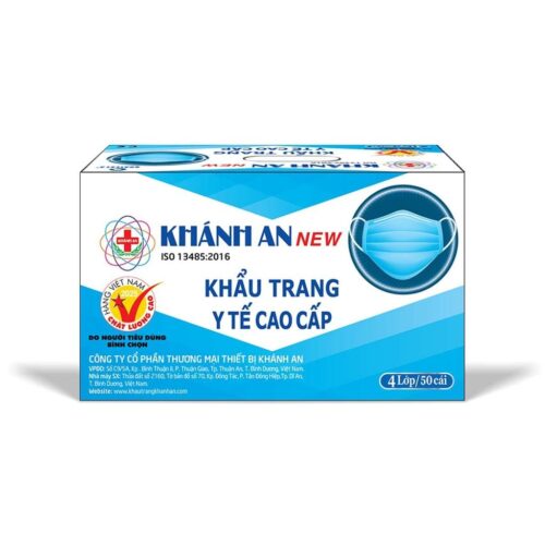 Khẩu trang y tế 4 lớp New Khánh An
