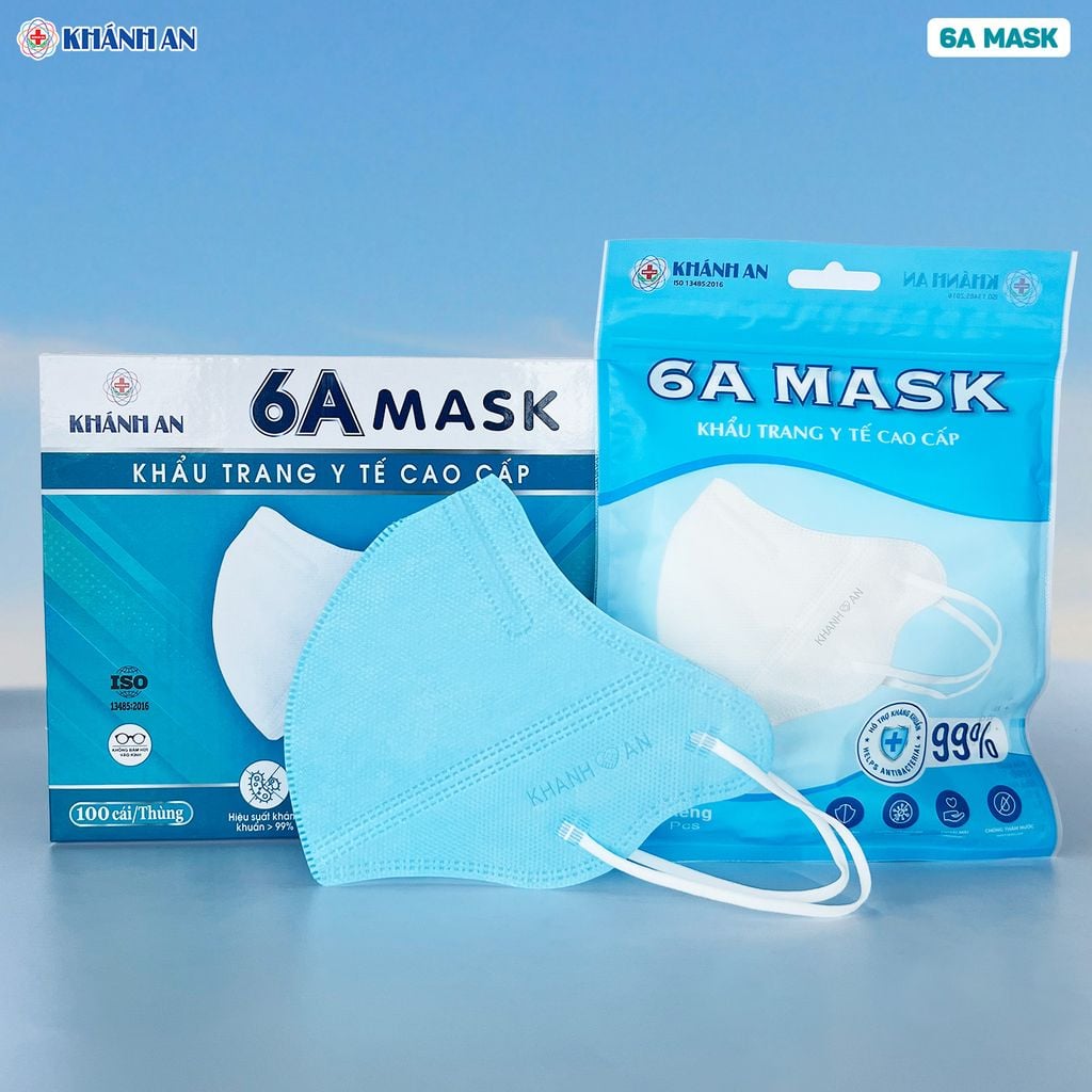 Khẩu trang y tế 6A MASK Khánh An